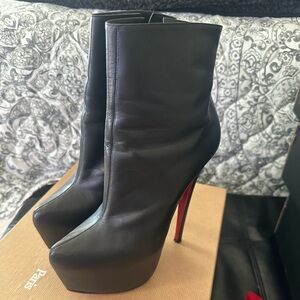Christian Louboutin Daf Booty 160 Calf (Worn Once) (Authentic)
